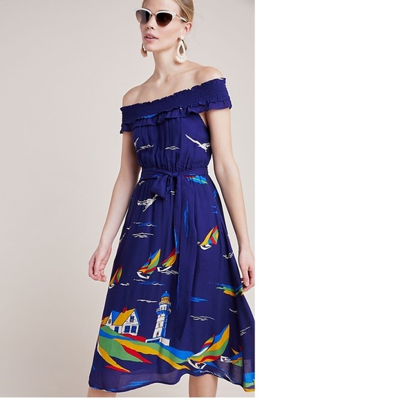 Anthropologie Dresses & Skirts - Anthropologie Colloquial Off-The-Shoulder Dress